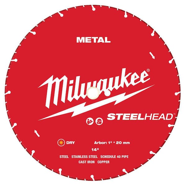 Milwaukee 14 in. Steelhead Diamond Cut Off Blade 49-93-7840 - The
