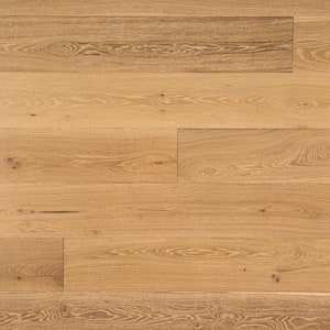 Kentsea Oak 0.75 in. T x 0.75 in. W x 78 in. L Engineered Quarter Round Molding Hardwood Trim