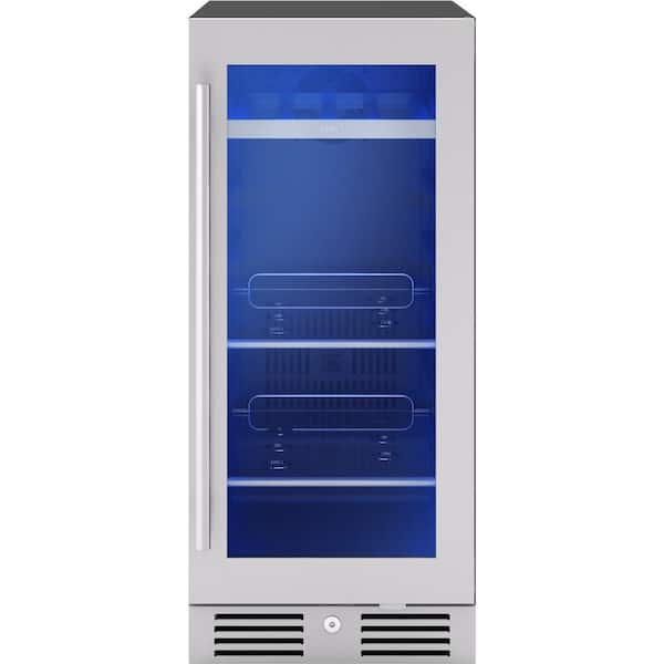 Presrv 15 in. 4-Bottle and 64-Can Single Zone Beverage Cooler