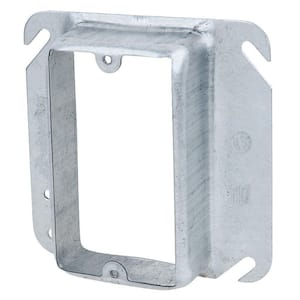 Details about   Steel City Junction Box Cover 4x4 With Narrow Cut Out 