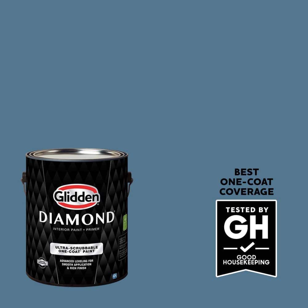 1 gal. PPG1156-5 Smoke Blue Eggshell Interior Paint with Primer price history on PriceWatchPro