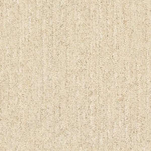 Port Isabel - Feather - Beige 15 ft. 46.8 oz. SD Nylon Pattern Installed Carpet