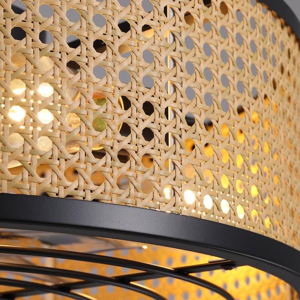 Quoizel Lighting - QFA6200MBK - 4 Light Fandelier In Coastal