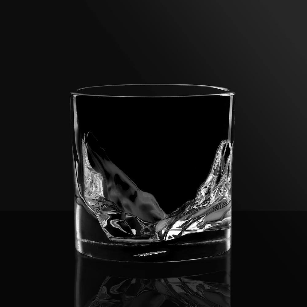 Grand Canyon Clear Crystal Whiskey Glass Set of Four