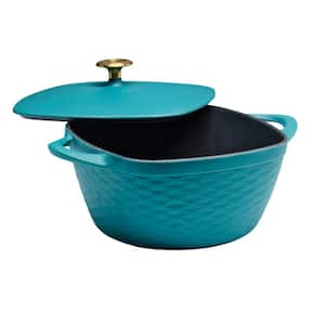 Crock Pot Classic 7 Qt Enamel Cast Iron Oval Dutch Oven in Teal Ombre - The  WiC Project - Faith, Product Reviews, Recipes, Giveaways