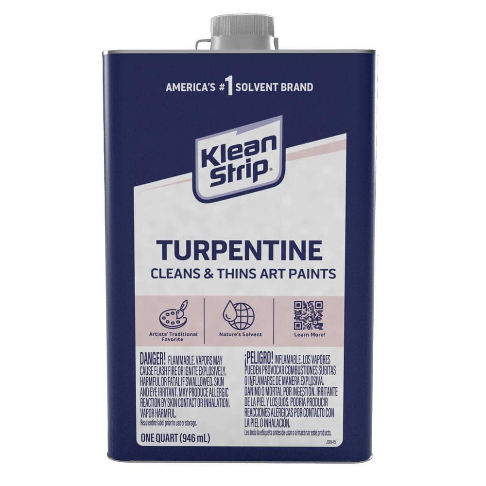 Klean-Strip 1 qt. Turpentine QGT69 - The Home Depot