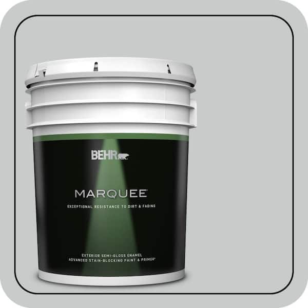 BEHR MARQUEE 5 gal. #PPU26-17 Fast as the Wind Semi-Gloss Enamel Exterior Paint & Primer