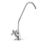 3-Lever Silver Chrome Drinking Water Reverse Osmosis Faucet