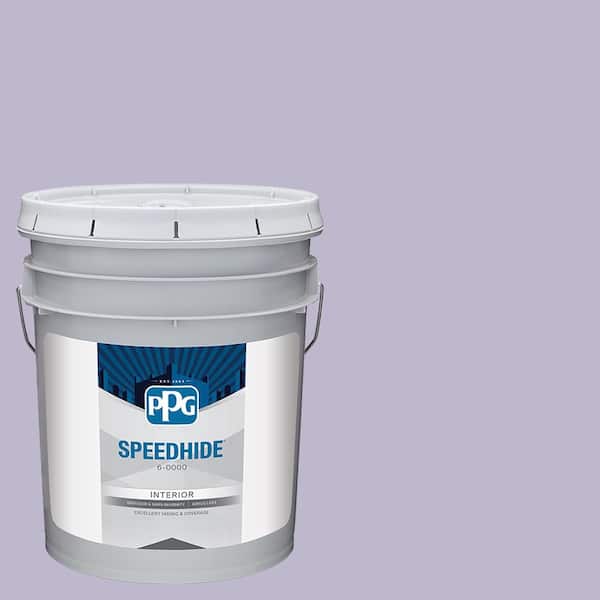 SPEEDHIDE 5 gal. PPG1175-4 Wild Lilac Satin Interior Paint