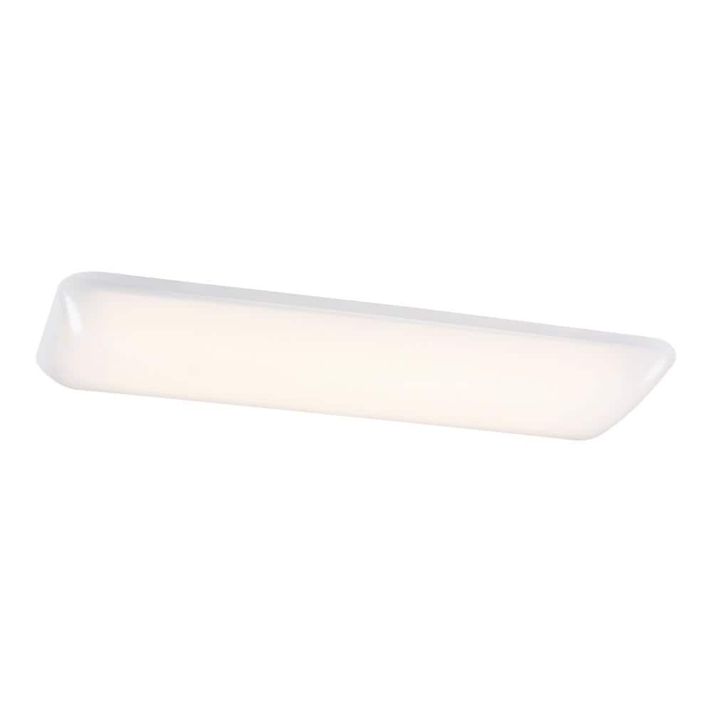 Kolmar 2 ft. 2000 Lumens Integrated LED White Flush Mount Wraparound price history on PriceWatchPro