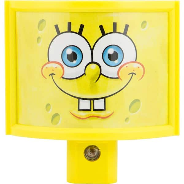 Jasco SpongeBob SquarePants Nickelodeon Wraparound LED Shade Night Light