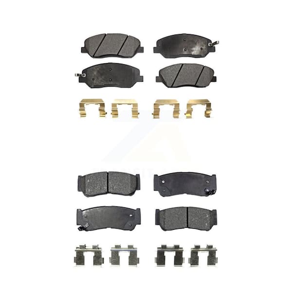 TEC Front Rear Ceramic Brake Pads Kit For 2007-2009 Hyundai Santa Fe KTC-100098