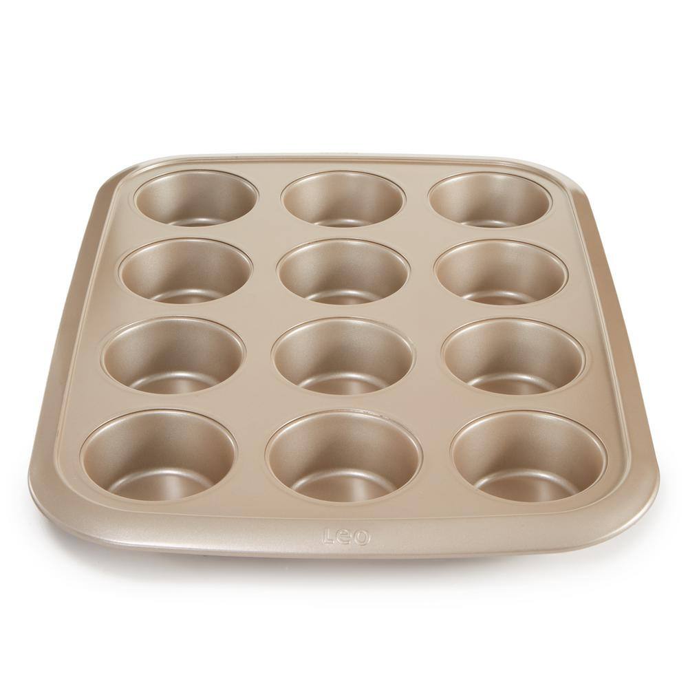 Non-stick Carbon Steel 12-Cup Muffin Pan, 3.25"