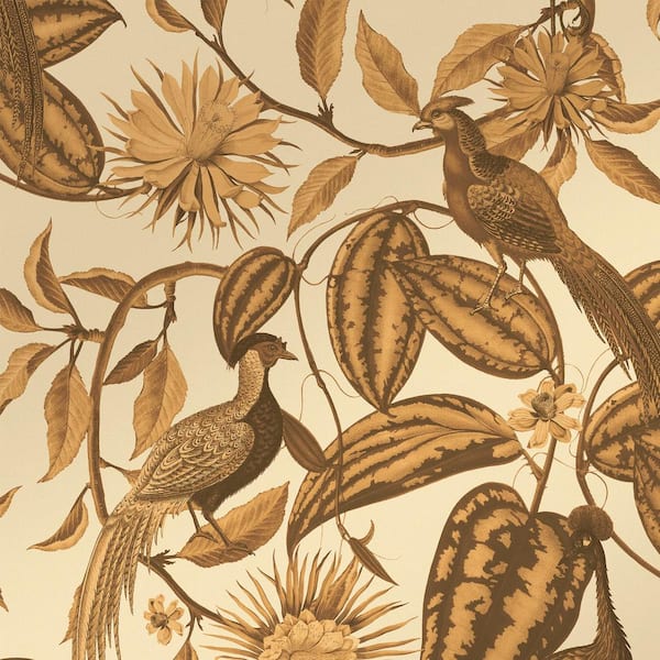 Graham & Brown Amherst Garden Gold Wallpaper