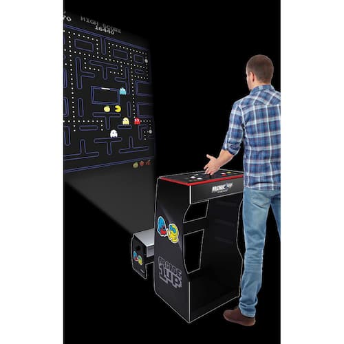 Projector-Cade with Pacman Deck Structured Media Accessories