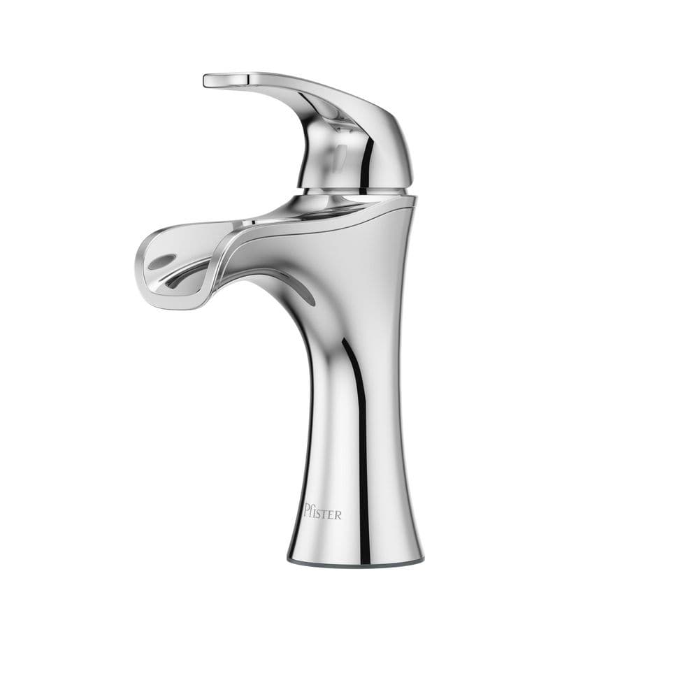 Jaida Single Handle Single Hole Bathroom Faucet with Deckplate in Polished Chrome price history on PriceWatchPro