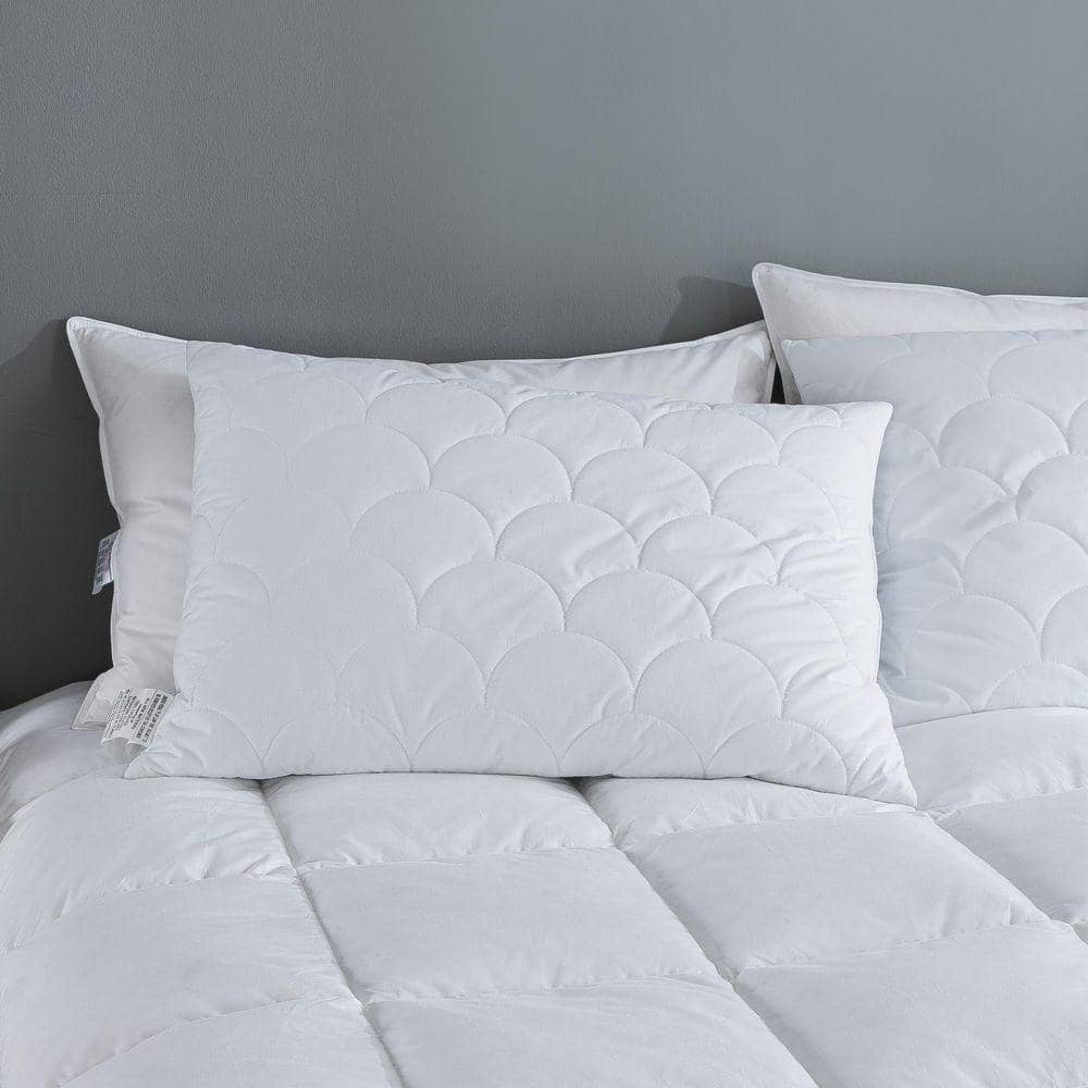 St. James Home Slumberful Duck Nano Feather Jumbo Pillow P2021-0138-Q ...