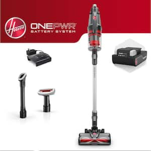 ONEPWR Emerge Tangleguard+ Bagless, Cordless, Replaceable Filter Stick Vacuum Cleaner for Carpet and Hard Floor, in Gray