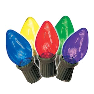25-Light Multi-Color Old Fashioned Lights (Set of 2)