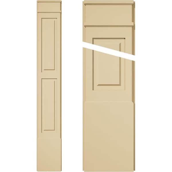 Ekena Millwork 2 in. D x 12 in. W x 82 in. L Primed Polyurethane Pilaster (1- Pack)