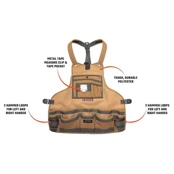 VETO PRO PAC TA-XL Tool Apron VPP10055 - The Home Depot
