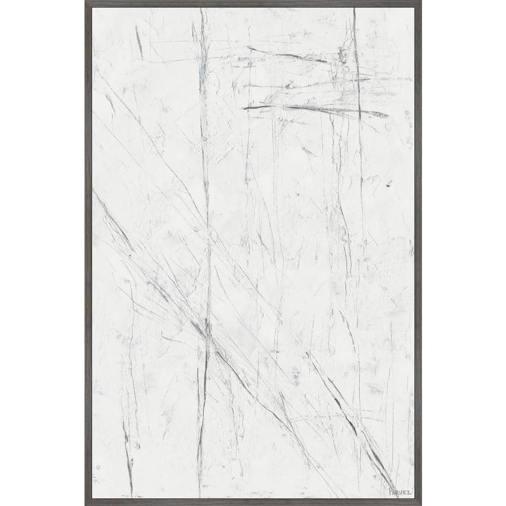 Key Intersection by Parvez Taj Floater Framed Canvas Abstract Art Print 36 