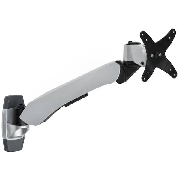 mount-it! Fully Adjustable Monitor Wall Mount, Compatible with Screens from 13 in.-32 in. TVs, Black