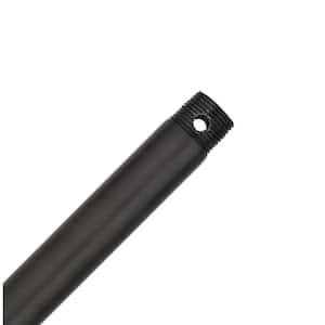 12 in. Premier Bronze Extension Rod for 10 ft. Ceilings