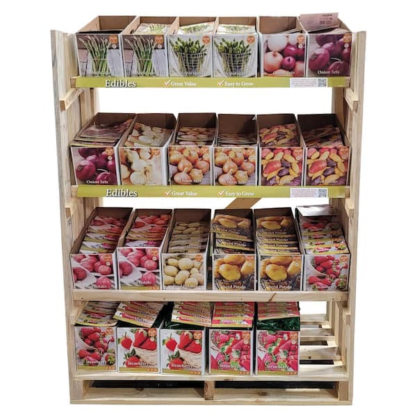 VAN ZYVERDEN N Veg 1 Bulb Rack 06135 - The Home Depot