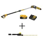 DEWALT 20V MAX 8in. Cordless Battery Powered Pole Saw Hedge with