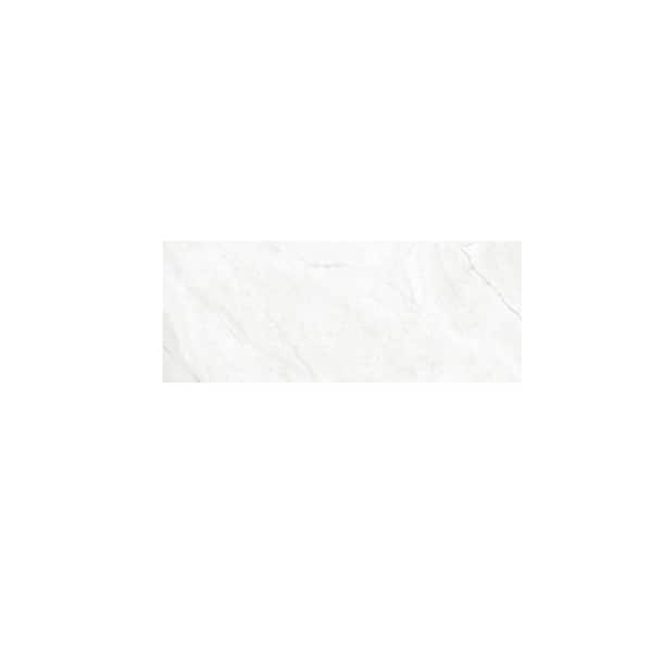 Jeffrey Court Take Home Tile Sample - Ivory Light 3 in. x 6 in. Textured Matte Subway Porcelain Wall and Floor Tile Sample