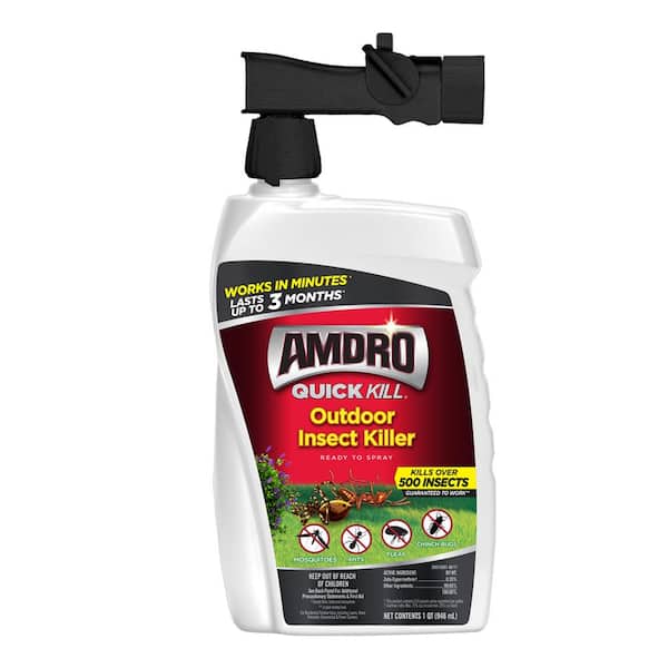 AMDRO Quick Kill 32 oz. Outdoor Insect Killer Ready-To-Spray
