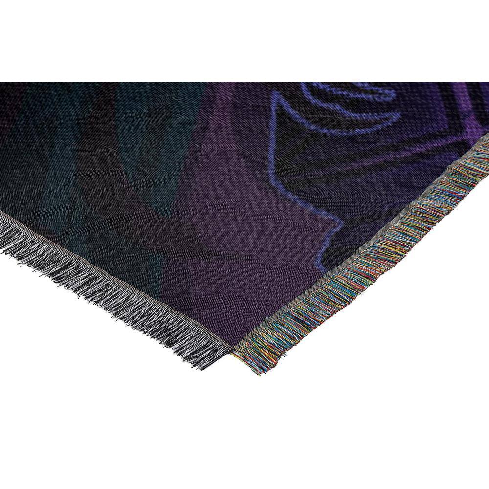Agatha All Along Multicolor Woven Tapestry Throw Blanket, 48x60 Inches