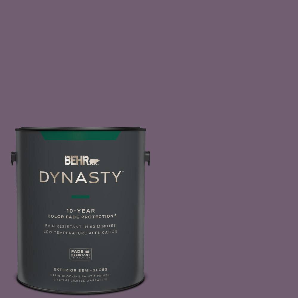 BEHR DYNASTY 1 gal. S1006 Blackberry Jam SemiGloss Exterior Stain