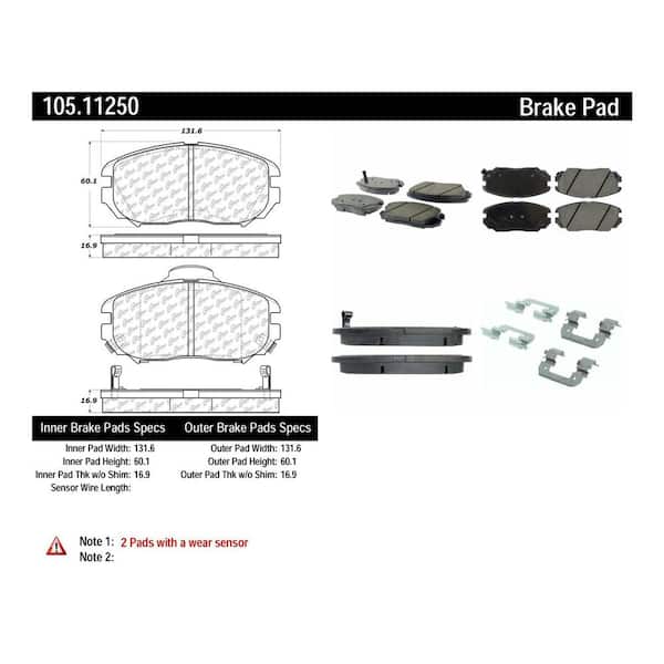 Centric Parts Disc Brake Pad Set
