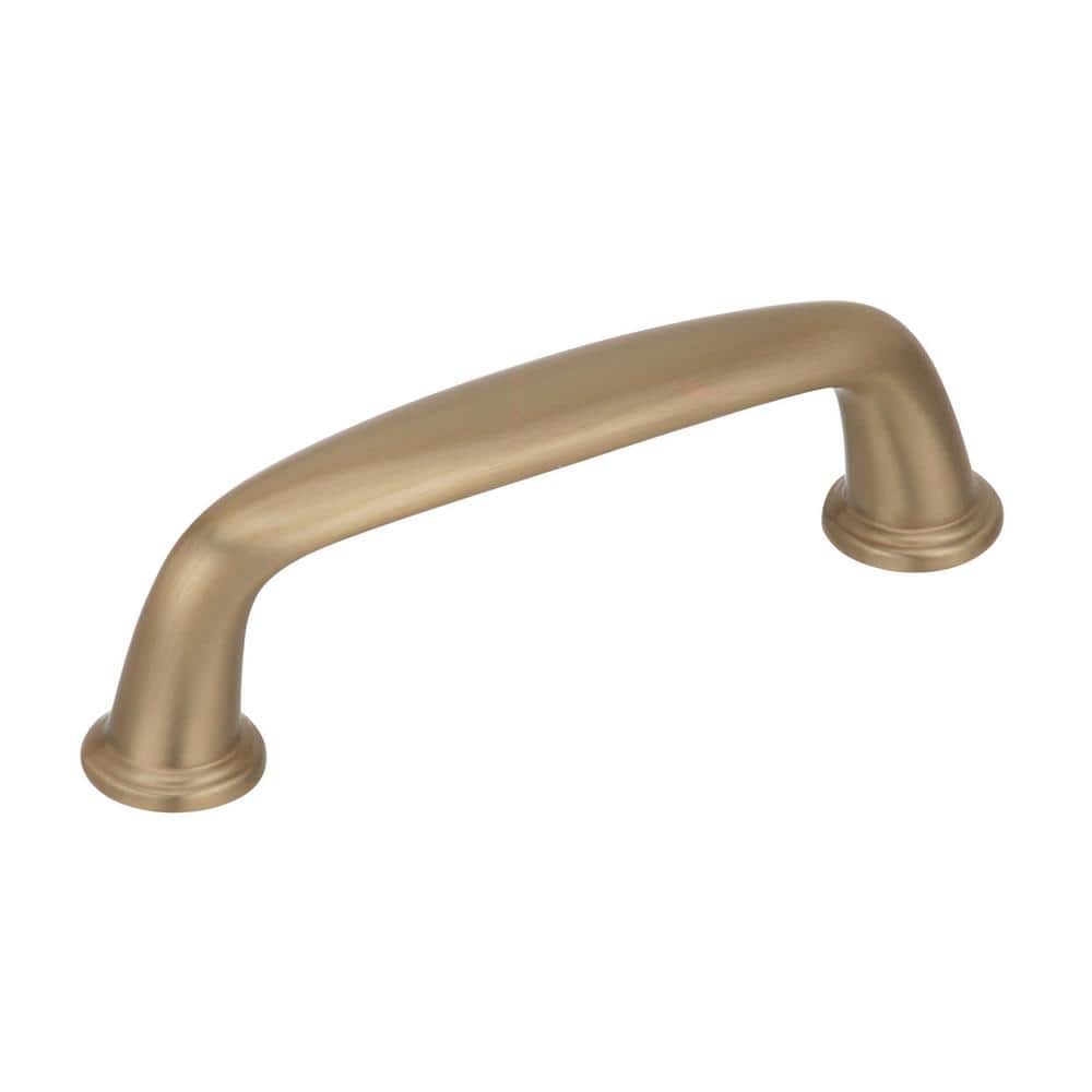 Kane 3 in. (76mm) Classic Golden Champagne Arch Cabinet Pull