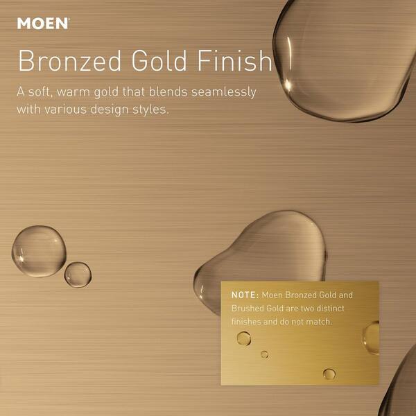 Moen 84774 Beric Einhebel-Badezimmerarmatur – Ein Loch, Chrom, Moderne Waschbecken-Armatur