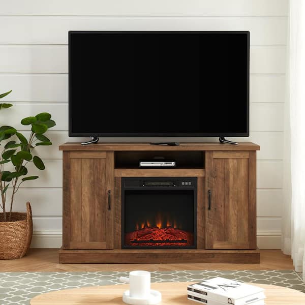 Reviews For Edyo Living 48 In, Home Depot Fireplaces Tv Stand