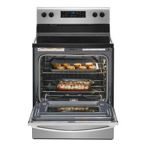 5.3 cu. ft. Electric Range with 4-Elements and Frozen Bake Technology in Stainless Steel