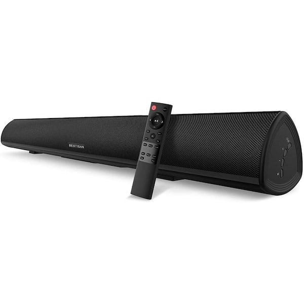 BESTISAN Wireless and Wired Audio 40 in 2.0 Channel S9920H Soundbar Bluetooth 5.0 TV Speakers with HDMI-ARC Function