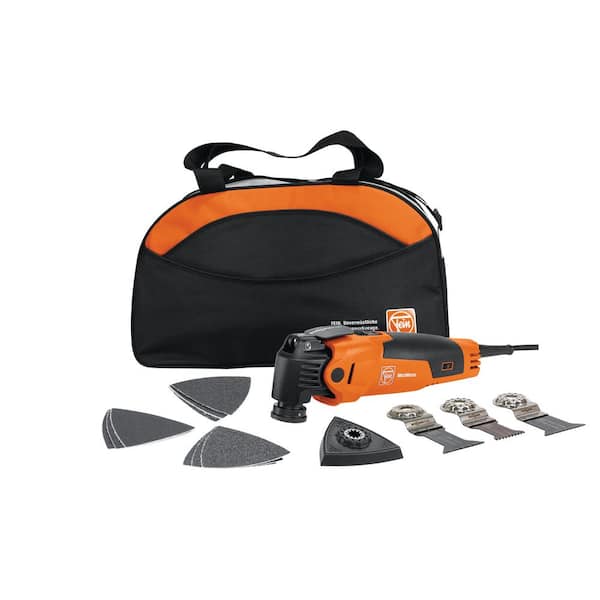 FEIN MM 500 Plus MultiMaster Start 350 W (3 Amp) Variable Speed Oscillating  Multi-Tool With Blades and Accessories 72295264090 - The Home Depot