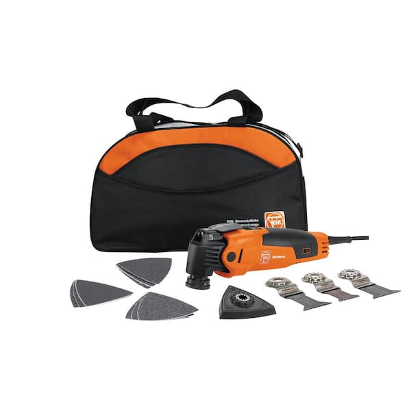 3 Amp Corded Variable Speed Oscillating Multi-Tool Kit With Blade, Sanding  Pad, Sandpaper, Adapter, Hard Case