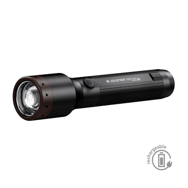 LEDLENSER P6R Core Rechargeable Flashlight, 900 Lumens, Advanced Focus  System, Waterproof P6R Core - The Home Depot