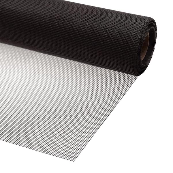 Screen Mesh Roll Standard Duty 72 in. x 25 ft., Charcoal (1 Roll)