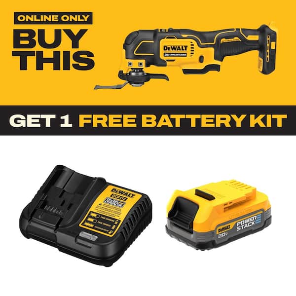 ATOMIC 20V MAX Cordless Brushless Oscillating Multi Tool (Tool Only)