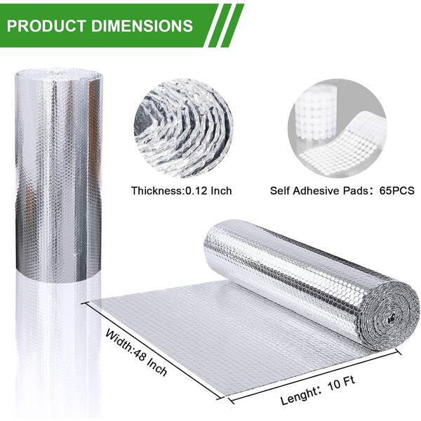 PERFORATED Reflective Insulation Foam Core HOUSE WRAP Radiant Barrier 3m 4 X25 0509f32d 2f7c 4c6a A206 5764b5811e88.b52ccdbabc796440cc88821189101642
