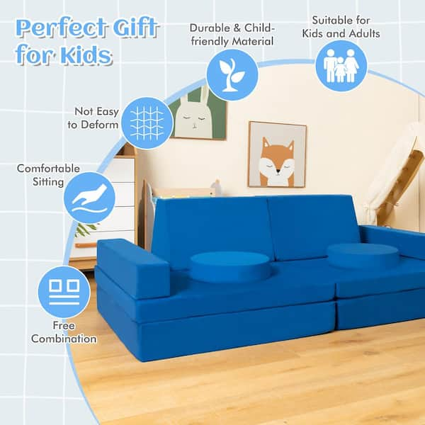 Kid best sale friendly sectional