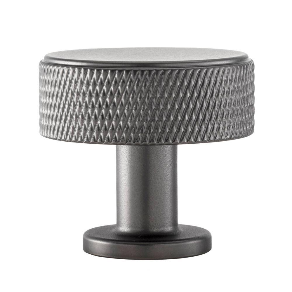 Kent Knurled 1-3/8" Round Nickel Industrial Cabinet Knob