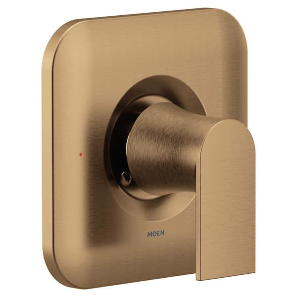 Genta LX Posi-Temp Pressure-Balancing Modern Valve Trim, Valve Required, Bronzed Gold