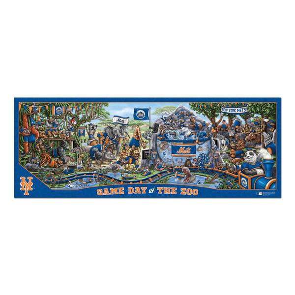 YouTheFan MLB New York Mets Game Day At The Zoo 500-Piece Puzzle